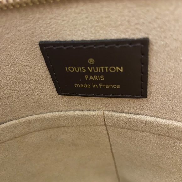 Louis Vuitton Damier Shoulder Bag with zipper Brown Cream (W/ lock & key) N44022 - Picture 2 of 15